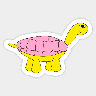 Cute colorful tortoise Sticker